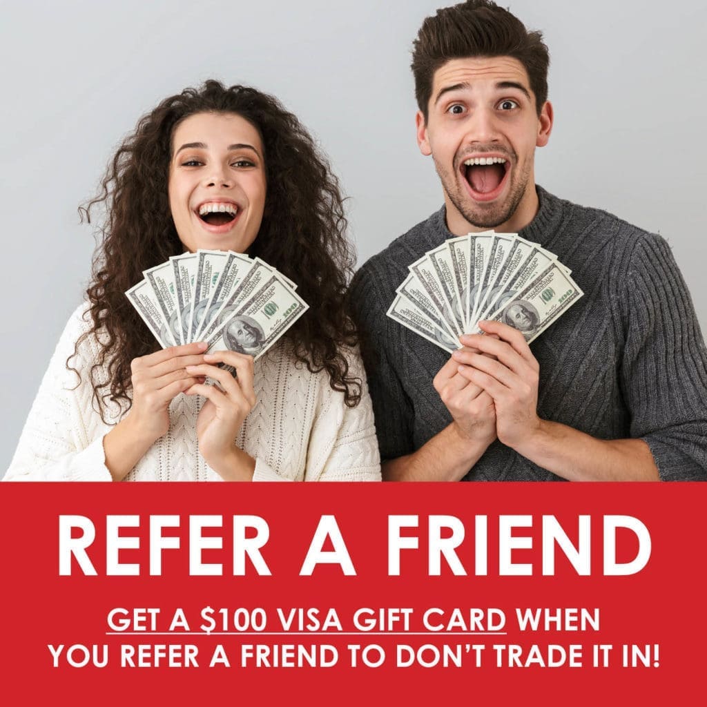 Dealerships that buy cars are incentivized to obtain your vehicle for the lowest amount possible. At Don't Trade It In, we believe in giving you a fair offer the first time that's based on current market conditions so that everyone wins!